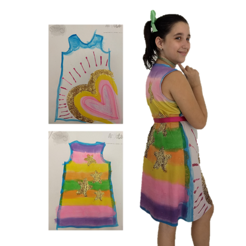 Vestido KIDS dos diseños